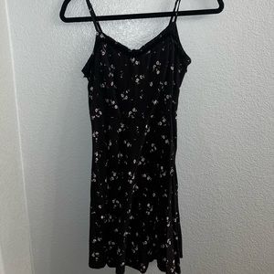 Black and Pink floral dress